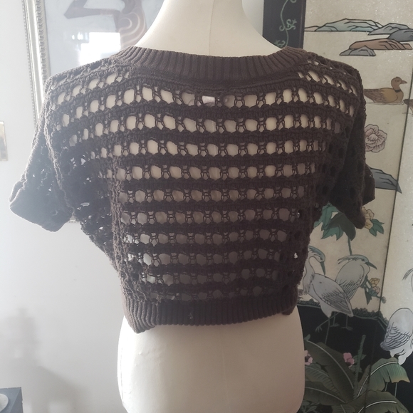 Crochet Bolero Cardigan - Picture 3 of 3